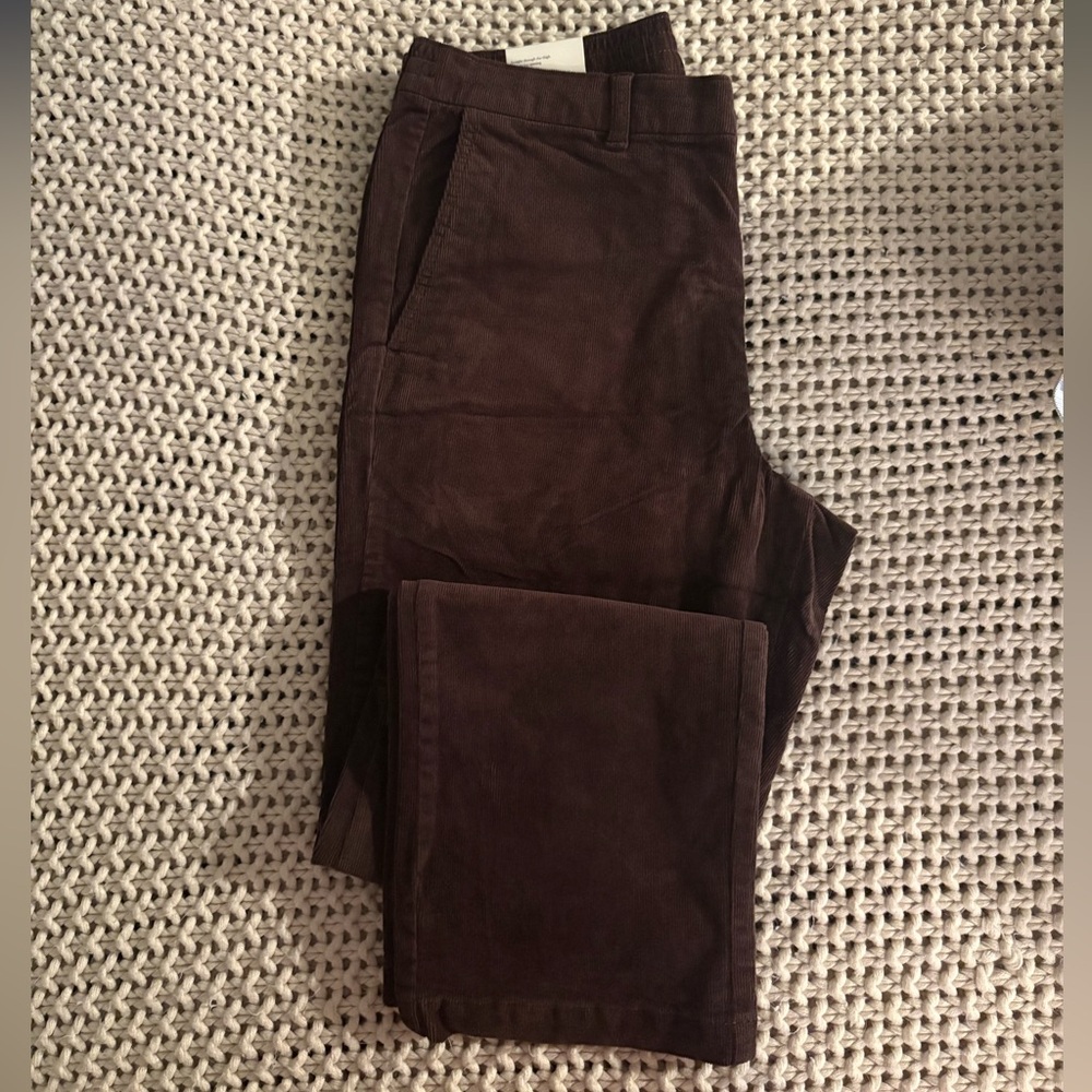 Men’s Banana Republic Straight Stretch-Corduroy Travel Pant (New — Never Worn)